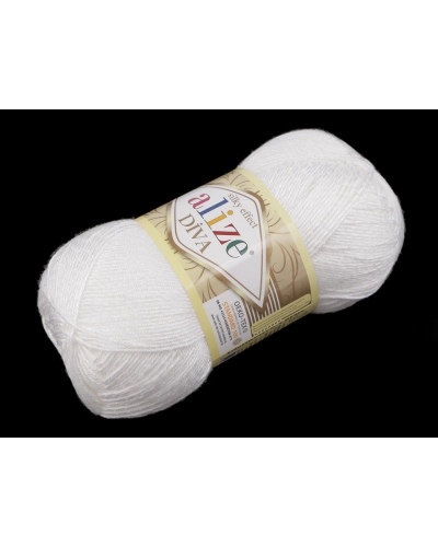 Pletací příze Alize Diva 100 g - 1 ks | Mimib