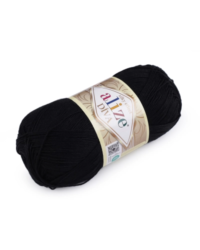 Pletací příze Alize Diva 100 g - 1 ks | Mimib