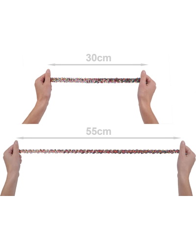 Flitrový prýmek šíře 20 mm elastický - 1 m | Mimib