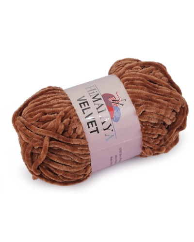 Pletací žinylková příze Velvet 100 g - 1 ks | Mimib