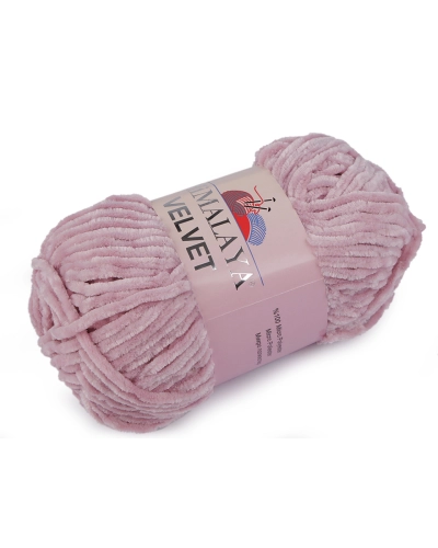 Pletací žinylková příze Velvet 100 g - 1 ks | Mimib