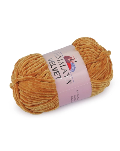 Pletací žinylková příze Velvet 100 g - 1 ks | Mimib