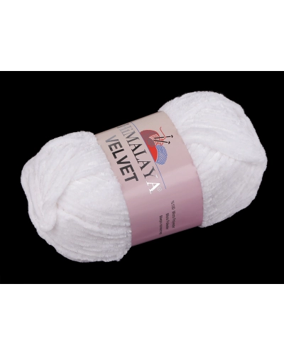 Pletací žinylková příze Velvet 100 g - 1 ks | Mimib