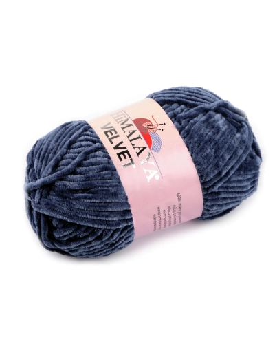 Pletací žinylková příze Velvet 100 g - 1 ks | Mimib