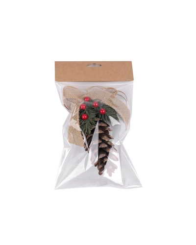Papírová karta natural / závěs 10x10 cm - 100 ks | Mimib