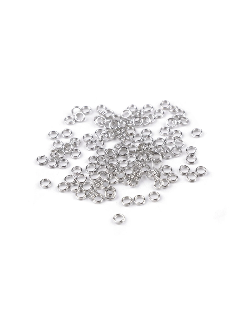 Spojovací kroužek dvojitý Ø4 mm - 20 g | Mimib