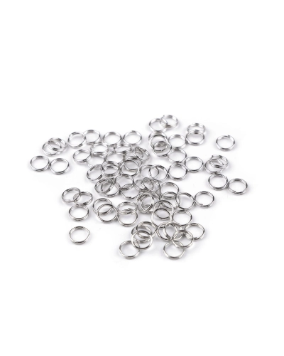 Spojovací kroužek dvojitý Ø8 mm - 20 g | Mimib
