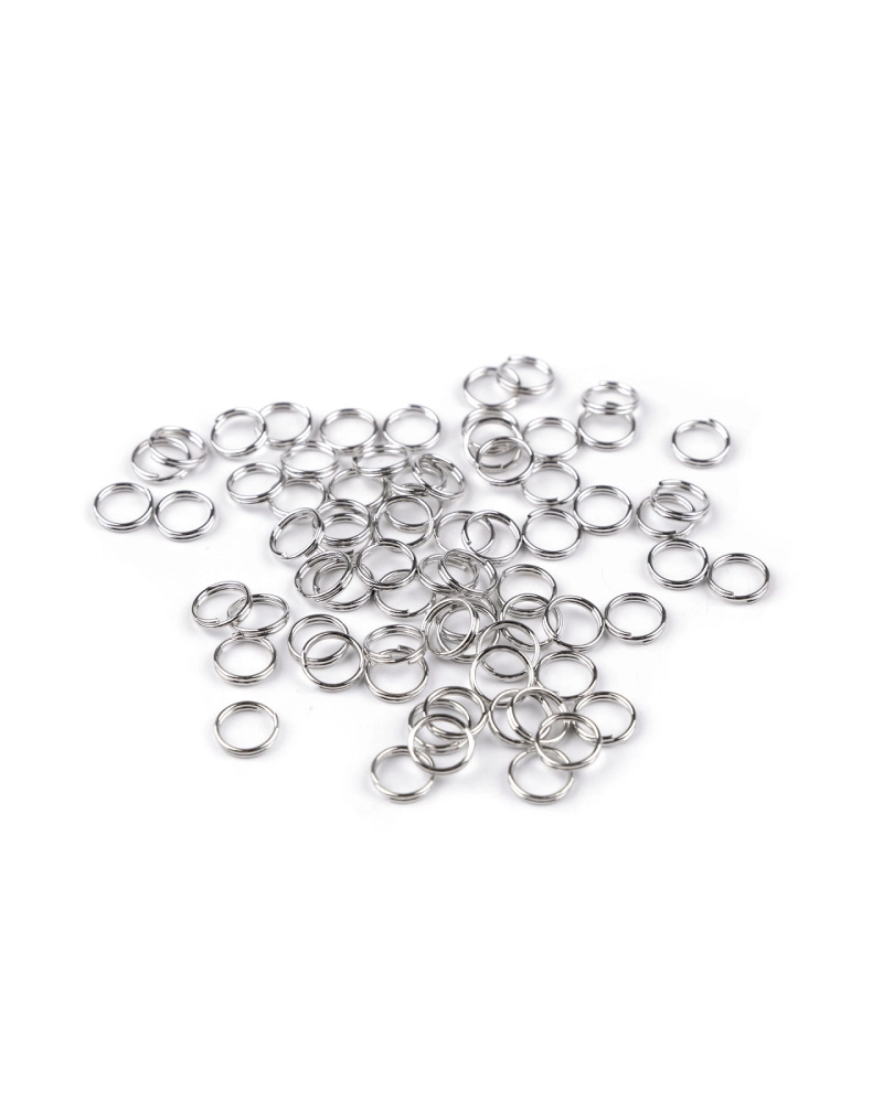 Spojovací kroužek dvojitý Ø8 mm - 20 g | Mimib