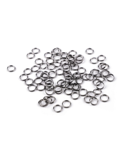Spojovací kroužek dvojitý Ø8 mm - 20 g | Mimib