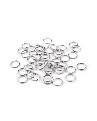 Spojovací kroužek dvojitý Ø10 mm - 20 g | Mimib