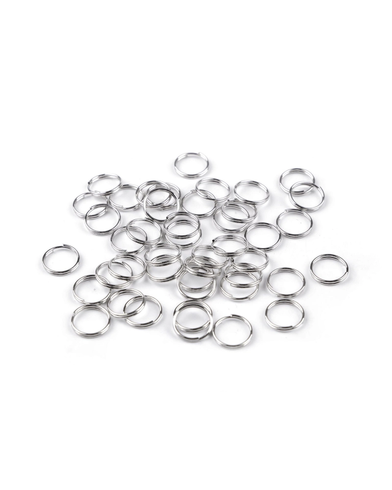 Spojovací kroužek dvojitý Ø10 mm - 20 g | Mimib