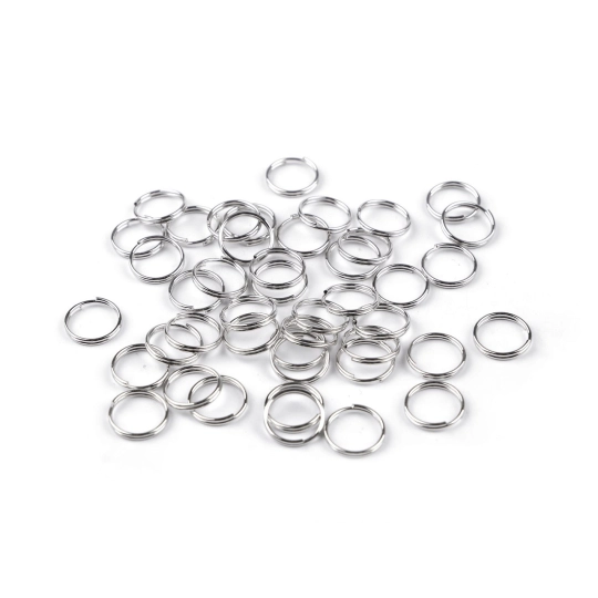 Spojovací kroužek dvojitý Ø10 mm - 20 g | Mimib