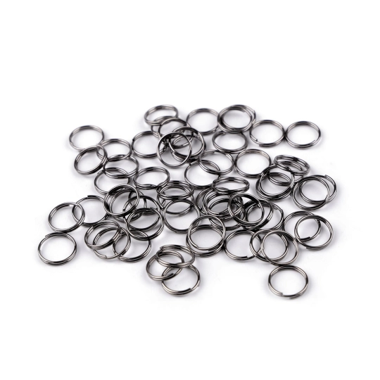 Spojovací kroužek dvojitý Ø10 mm - 20 g | Mimib