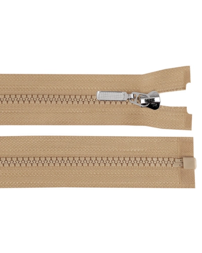 Kostěný zip No 5 délka 60 cm s ozdobným jezdcem - 1 ks | Mimib