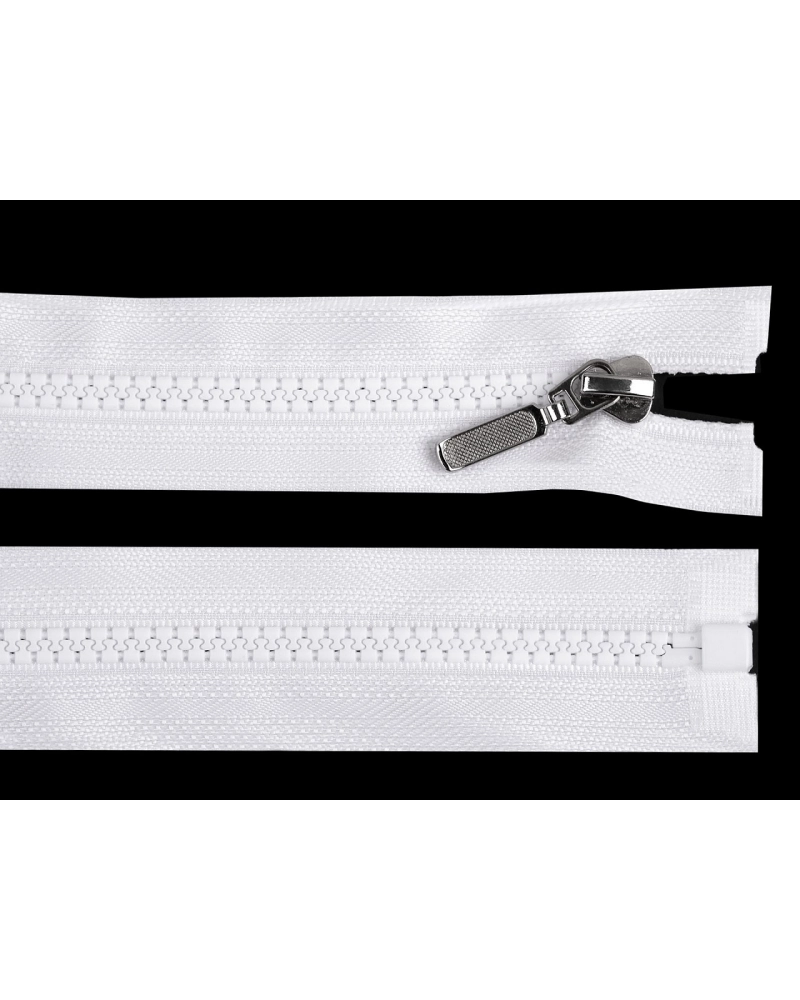 Kostěný zip No 5 délka 80 cm s ozdobným jezdcem - 1 ks | Mimib