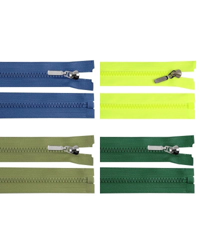 Kostěný zip No 5 délka 90 cm s ozdobným jezdcem - 1 ks | Mimib
