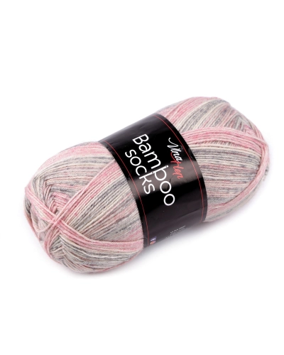 Pletací příze Bamboo Socks / ponožkovka 100 g - 1 ks | Mimib