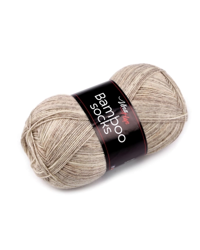 Pletací příze Bamboo Socks / ponožkovka 100 g - 1 ks | Mimib