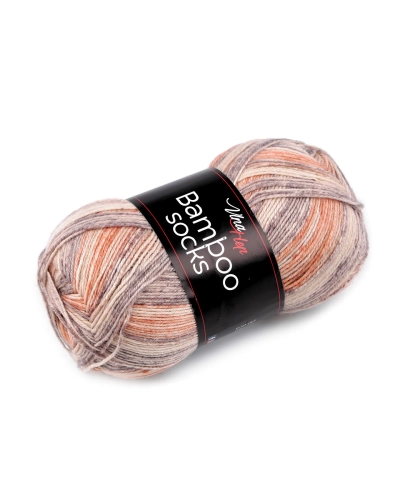 Pletací příze Bamboo Socks / ponožkovka 100 g - 1 ks | Mimib