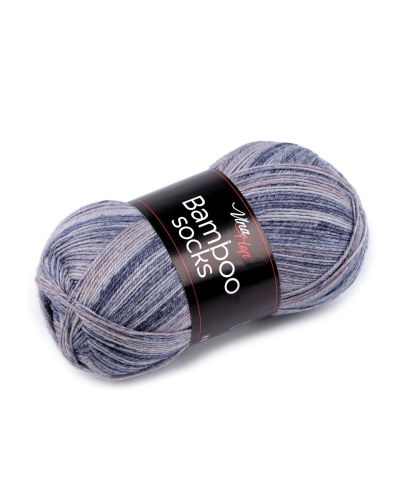 Pletací příze Bamboo Socks / ponožkovka 100 g - 1 ks | Mimib