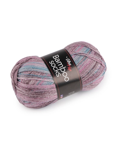 Pletací příze Bamboo Socks / ponožkovka 100 g - 1 ks | Mimib