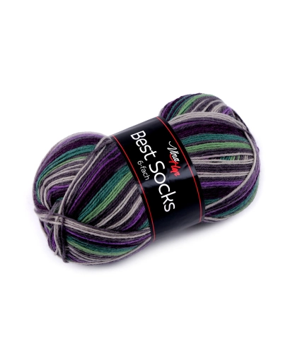 Pletacia priadza Best socks / ponožkovka 150 g - 1 ks | Mimib