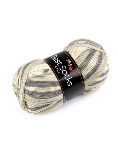 Pletacia priadza Best socks / ponožkovka 150 g - 1 ks | Mimib