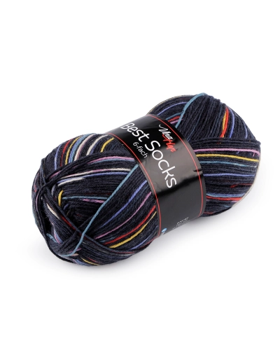 Pletacia priadza Best socks / ponožkovka 150 g - 1 ks | Mimib