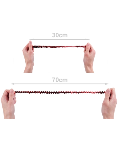 Flitrový prámik šírka 10 mm elastický - 1 m | Mimib