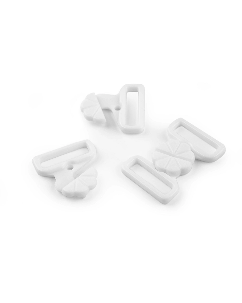 Plavkové zapínanie šírka 17 mm plastové - 5 pár | Mimib