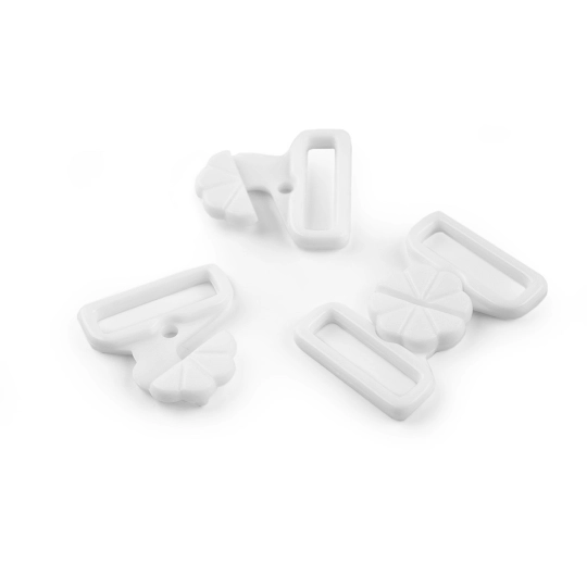Plavkové zapínanie šírka 17 mm plastové - 5 pár | Mimib