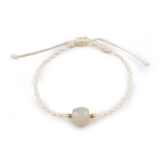 Náramok shamballa s imitáciou minerálu - 1 ks | Mimib
