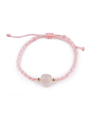 Náramok shamballa s imitáciou minerálu - 1 ks | Mimib