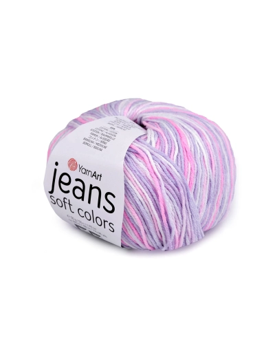 Pletacia priadza Jeans Soft Color 50 g - 1 ks | Mimib