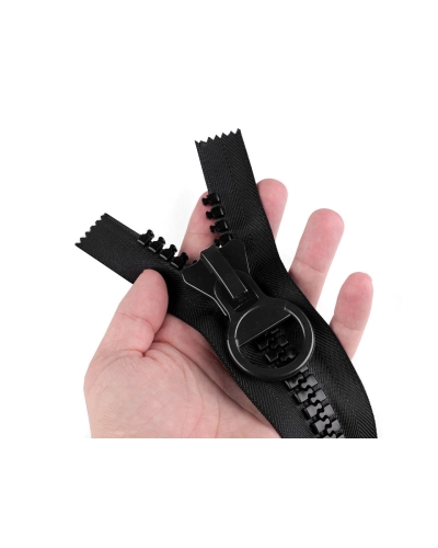 Kostený zips extra veľký No 20 dĺžka 60 cm, 70 cm - 1 ks | Mimib