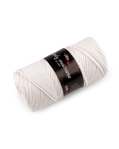 Pletacia priadza Cordy Macrame 250 g - 1 ks | Mimib