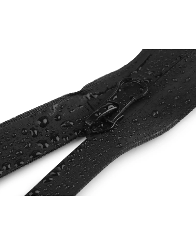Vodeodolný zips No 7 dĺžka 65 cm špirálový matný - 1 ks | Mimib
