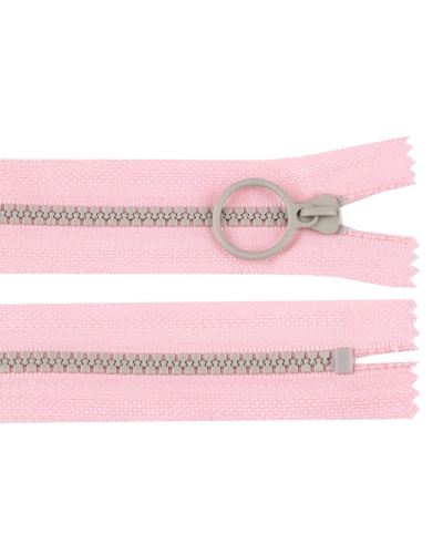 Kostěný zip barevný No 5 délka 20 cm s ozdobným jezdcem - 1 ks | Mimib