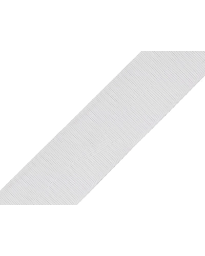 Hladký oboustranný popruh s leskem šíře 50 mm - 1 m | Mimib