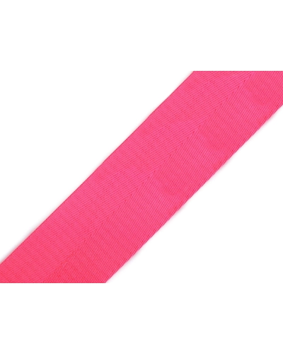 Hladký oboustranný popruh s leskem šíře 50 mm - 1 m | Mimib