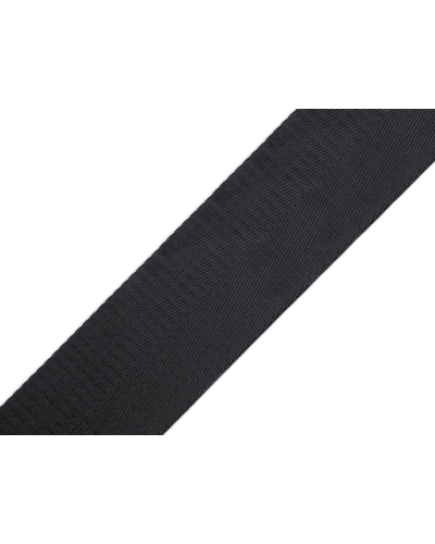 Hladký oboustranný popruh s leskem šíře 50 mm - 1 m | Mimib