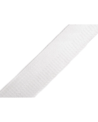Hladký oboustranný popruh s leskem šíře 38 mm - 1 m | Mimib
