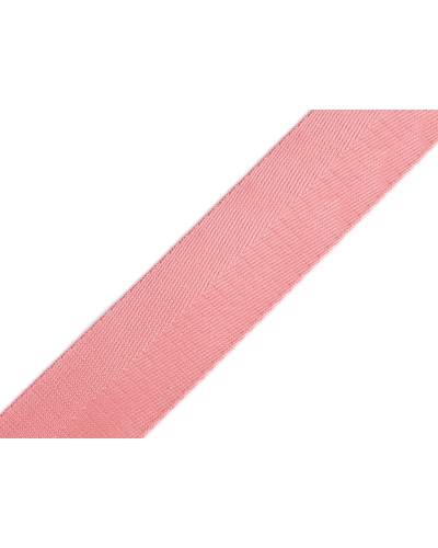 Hladký oboustranný popruh s leskem šíře 38 mm - 1 m | Mimib