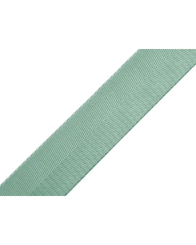 Hladký oboustranný popruh s leskem šíře 38 mm - 1 m | Mimib