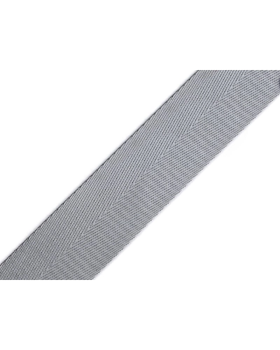Hladký oboustranný popruh s leskem šíře 38 mm - 1 m | Mimib