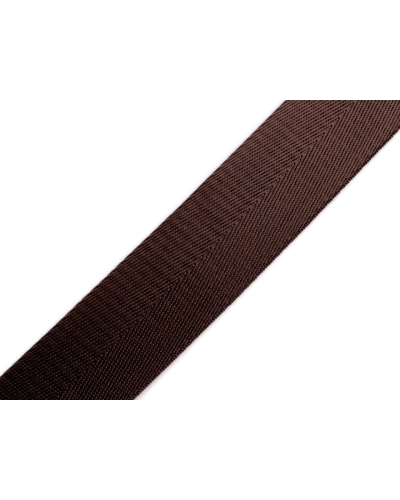 Hladký oboustranný popruh s leskem šíře 38 mm - 1 m | Mimib