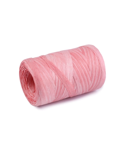 Lýko rafie přírodní multicolor, k pletení tašek, šíře 5-8 mm - 1 ks | Mimib