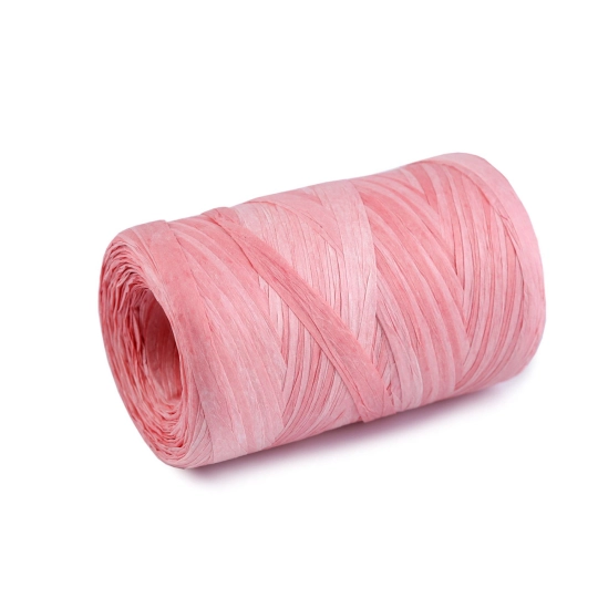 Lýko rafie přírodní multicolor, k pletení tašek, šíře 5-8 mm - 1 ks | Mimib