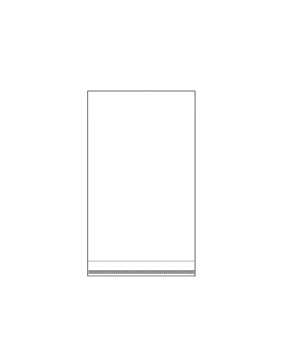 PP sáček s lepicí klopou 7x10 cm - 100 ks | Mimib