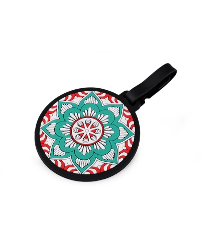 Jmenovka / visačka na kufr mandala - 1 ks | Mimib